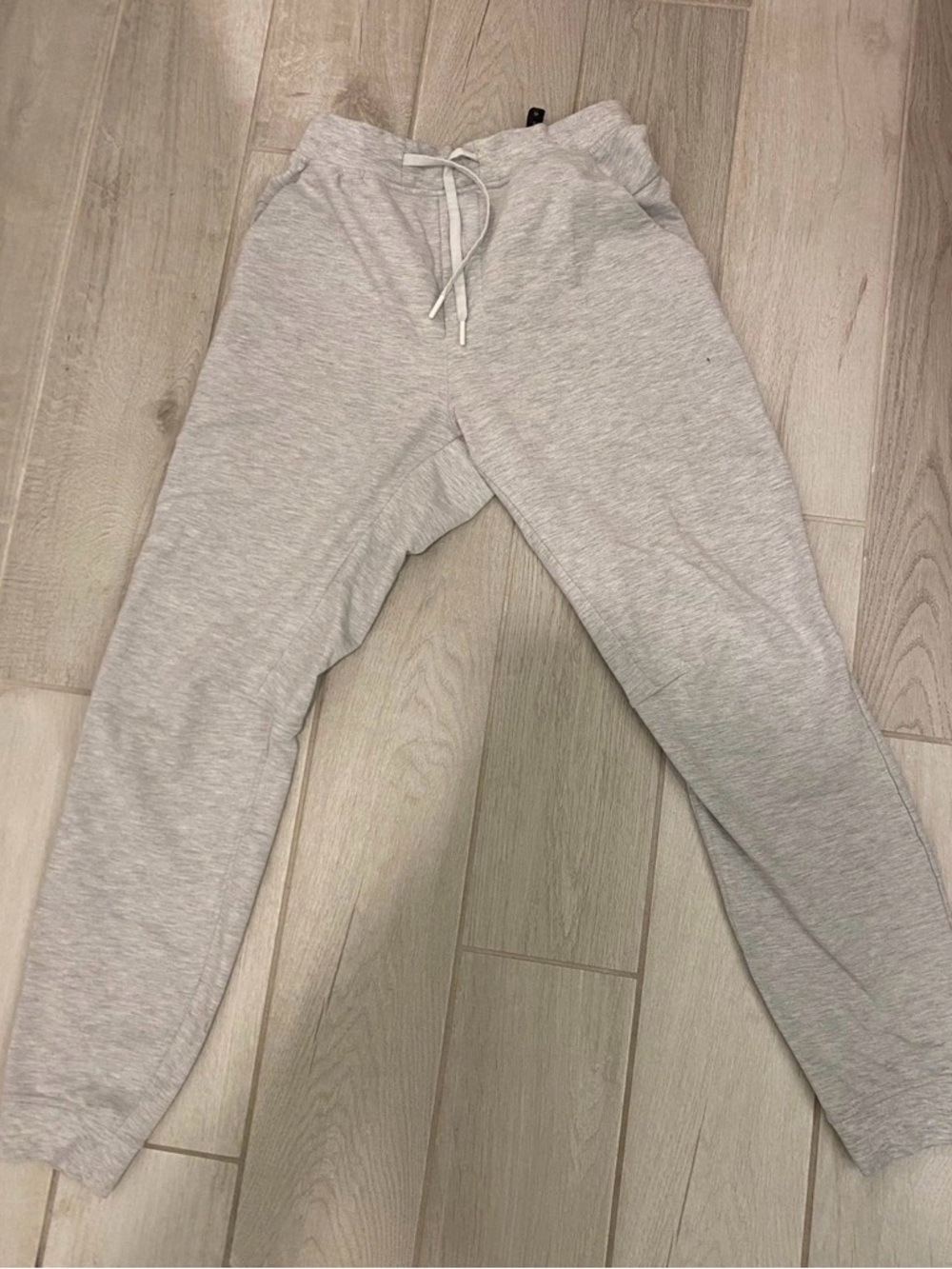lululemon athletica men's Heather Light Gray ABC Jogger Sweatpants